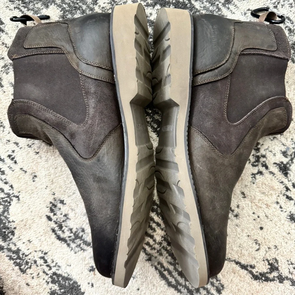 Dunham waterproof leather